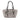 Gold Burberry Metallic Woven Leather Tote