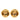 Gold Chanel Gold Plated CC Swirl Button Clip on Earrings