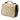 Beige Chanel Medium CC Quilted Suede Business Affinity Flap Satchel