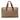 Beige Gucci GG Canvas Web Travel Bag