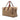 Beige Gucci GG Canvas Web Travel Bag
