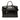 Black Saint Laurent Crocodile Embossed Leather Sac de Jour Briefcase Business Bag