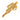 Gold Chanel Gold Plated Coco Mademoiselle Pin Brooch