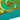 Green Hermès Les Tuileries Silk Scarf 90 Scarves