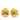 Gold Chanel CC Gold Plated Logo Clip On Earrings