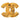 Gold Chanel CC Gold Plated Quilted Brooch