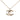 Gold Chanel Gold Plated CC Crystal Pendant Necklace