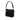 Black Prada Saffiano Trimmed Tessuto Shoulder Bag