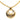 Gold Chanel Gold Plated CC Logo Circle Pendant Necklace