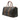 Black Dior Honeycomb Coated Canvas Boston Bag