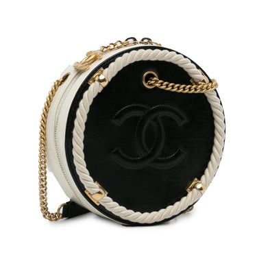 Black Chanel En Vogue Round Bag - Designer Revival