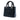 Blue Dior Medium Patent Cannage Lady Dior Satchel