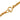 Gold Chanel Gold Plated CC Heart Pendant Necklace