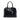 Black Prada Medium Saffiano Lux Open Promenade Satchel