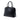 Black Prada Medium Saffiano Lux Open Promenade Satchel