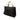Black Burberry Nova Check Trimmed Nylon Tote