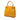 Yellow Burberry Leather Handbag
