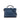 Blue Fendi Mini Calfskin Romano Selleria Peekaboo Iconic Fit Satchel - Designer Revival