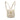 White Chanel Caviar Triple CC Backpack
