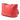 Red Gucci Leather Bamboo Tassel Tote