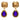 Gold Chanel CC Gold Plated and Gripoix Glass Teardrop Clip on Earrings