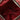 Red Fendi Zucchino Canvas Oyster Hobo