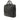 Black Bottega Veneta Intrecciato Trimmed Leather Briefcase Business Bag