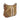 Brown Prada Leather Trimmed Tessuto Stripe Crossbody - Designer Revival