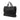 Black LOEWE Leather Anagram Shopper Tote