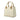 White Dior Niki De Saint Phalle Medium Calfskin Lady Dior Satchel