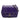 Purple Chanel Mini Square Classic Patent Single Flap Crossbody Bag - Designer Revival