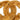 Gold Chanel CC Gold Plated Quilted Brooch