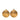 Gold Chanel Gold Plated 31 Rue Cambon Round Clip On Earrings