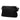 Black Prada Saffiano Trimmed Tessuto Double Zip Crossbody