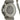 Silver Hermes Quartz Stainless Steel Clipper Watch - Designer Revival