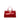Red Louis Vuitton Monogram Vernis Wilshire PM Handbag