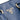 Blue Prada Soft Calf Open Convertible Tote Satchel - Designer Revival