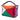 Multi LOEWE Small Calfskin Rainbow Puzzle Satchel