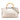 Gold Gucci Medium Calfskin Bamboo Shopper Satchel - Designer Revival