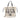 White Chanel Shearling Coco Neige Tote Satchel