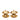 Gold Chanel CC Gold Plated Quilted Clip On Earrings