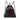 Black Gucci GG Supreme Web Drawstring Backpack
