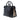 Black Burberry Medium Leather and House Check Banner Satchel