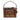 Brown Louis Vuitton Monogram Reverse Mini Dauphine Lock XL Satchel