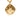 Gold Chanel CC Gold Plated Diamond Shape Pendant Necklace