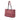 Pink Bottega Veneta Medium Nappa Intrecciato Double Chain Tote