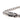 Silver Louis Vuitton Monogram Eclipse Chain Bracelet - Designer Revival