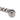 Silver Louis Vuitton Monogram Eclipse Chain Bracelet - Designer Revival