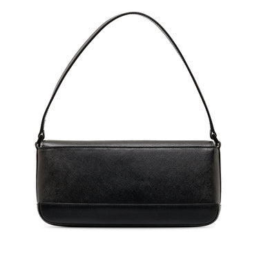 Black Burberry Leather Shoulder Bag