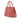 Pink Prada Small Saffiano Lux Galleria Double Zip Satchel - Designer Revival